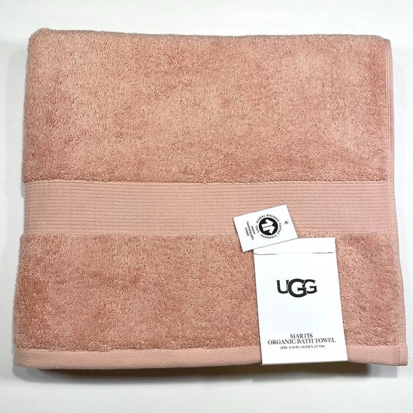 2 ugg bath towels - ugg martis bath towel - ugg organic cotton bath towel - new - Picture 1 of 3